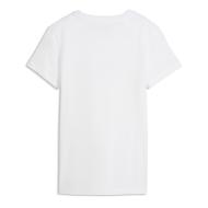 T-Shirt Blanc Femme Puma Metalli vue 2