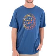 T-Shirt Blau Herren Hurley Waxed günstig