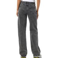 Jean Droit Gris Femme Noisy May Landa vue 2
