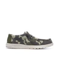 Hey Dude Camo Herren-Militärschuhe in Khaki Ansicht 2