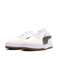 Puma Caven III Herren-Sneaker, Weiß/Dunkelbraun Ansicht 6
