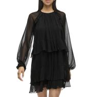 Vila Hela Vestido Negro Mujer barato