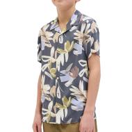 Jack &amp; Jones Cloud Dancer Child Grey Flower Shirt affordable
