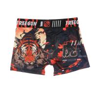 Boxer estampado negro/naranja para chicos Freegun TIG ver 2