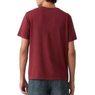 Camiseta burdeos para hombre Levi's Ss Classic Hm Tee ver 2