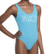 Bañador Nike Back Azul Mujer barato