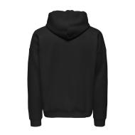 Sudadera negra con cremallera Only &amp; Sons Chase para hombre ver 2