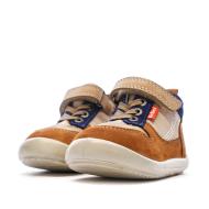 Kickers Boy's Brown/Beige Zapatillas altas Bottillon ver 6