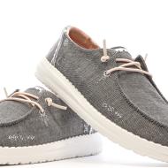 Zapatillas Hey Dude Wendy Boho Gris/Rosa, Mujer ver 7