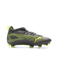 Chaussures de Foot Gris/Jaune Junior Puma Ultra 5 Match FG/AG vue 2