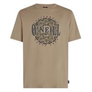 T-Shirt Taupe Homme O'Neill Graphic