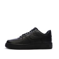 Baskets Noir Homme Nike Air Force 1 one pas cher