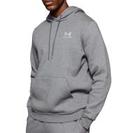 Sudadera con capucha gris para hombre Under Armour Essential Fleece Hoodie barato