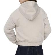 Beige Jacke Frau Only Suva Corduroy Ansicht 2