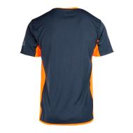 Camiseta de hombre azul marino/naranja Best Mountain Rando ver 2