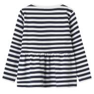 Blusa blanca/azulada para niña Name it Fliona ver 2