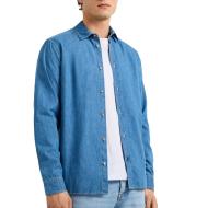 Camisa azul claro para hombre de Pepe Jeans Abel barato