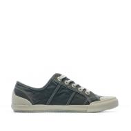 Graue Leinensneaker Frau TBS Opiace Ansicht 2