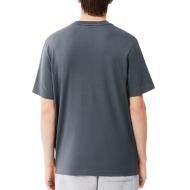 Lacoste Herren-T-Shirt in Anthrazitgrau TH73181 Ansicht 2