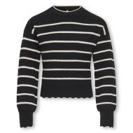 Girl's Black/White Sweater Kids ONLY Kogibi affordable