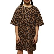 Braun/Schwarzes Kleid für Mädchen von Name it Nkfbelate