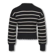 Girl's Black/White Sweater Kids ONLY Kogibi Photo of the Espace des Marques %store% store - view of %key%