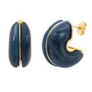 Clio Blue Livia Women's Navy Earrings