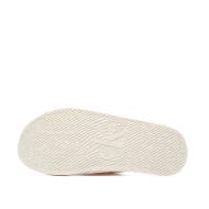 Calvin Klein Jeans Slipper Satin Moire White Women's Slippers Photo of the Espace des Marques %store% store - view of %key%