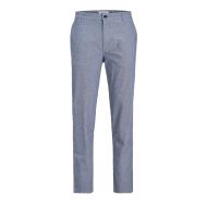 Hose Blau Mann Palma Linen