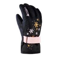 Guantes negros/rosas para niña Cairn Madison barato