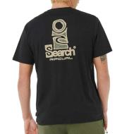 Camiseta Negra Hombre Rip Curl Vaporcool Search Stack ver 2