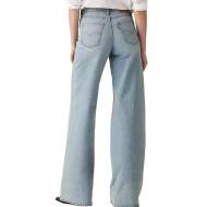 Jean Baggy Bleu Femme Levi's 728 Wide vue 2