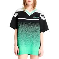 Camiseta de baloncesto Adidas Verde/Negra, Mujer barato