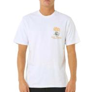 Camiseta blanca de hombre Rip Curl Shaper Address barato