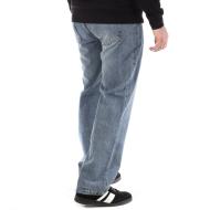 Paname Brothers Relaxed Blue Men's Loose Jeans Photo of the Espace des Marques %store% store - view of %key%