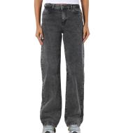 Jean Droit Gris Femme Noisy May Landa pas cher