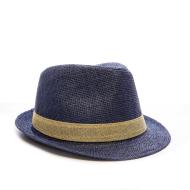 Via Lorenzo Ocean Men’s Navy Straw Hats Photo of the Espace des Marques %store% store - view of %key%