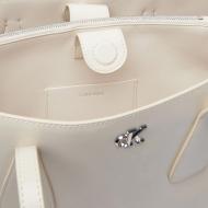 Sac Cabas Blanc Femme Blanc Calvin Klein Jeans Medium vue 2