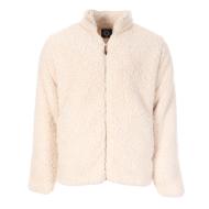 Chaqueta Sherpa Paname Brothers Crudo con Cremallera Completa para Hombre