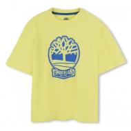T-Shirt Jaune Garçon Timberland T60422