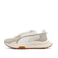 Baskets Beige/Blanc Femme Puma Wild Rider Futurism pas cher