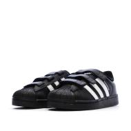 Baskets Noires Garçon Adidas Superstar vue 6