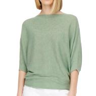 JDY New Behave Women's Light Green 3/4 Sleeve Sweater