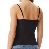 Top Noir Femme Tommy Jeans Essential Strap vue 2
