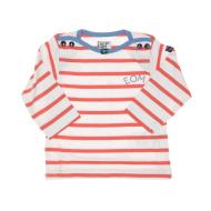 Camiseta EOM Eloris Blanco/Rosa Niño barato