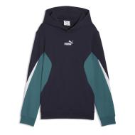 Sweat Bleu/Marine Garçon Puma Ess Block Hoodie Tr pas cher