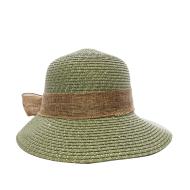 Sombrero de paja color caqui de Via Lorenzo Pan, modelo «Ocean» ver 2