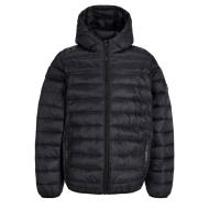 Doudoune légère à capuche junior Noir Jack & Jones Light Puffer pas cher