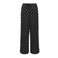 Pantalon fluide Beige/Noir à pois Femme JDY Ebbie pas cher