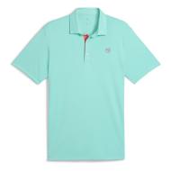 Polo de golf Puma Pure 2.0 Turquesa, Hombre barato